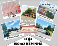 150M2 - Mặt Tiền Đường Nhựa Kinh Doanh - Đầu Tư  Đất Nằm Ngay Chợ Đêm Mới