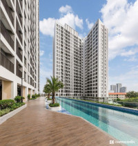 Bán căn Privia Khang Điền 2PN+1 dt 68m2, giá full 3 tỷ 890, view hồ bơi, mát mẻ