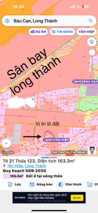 Đất nền Tân Hiệp, cách sân bay 8km, có sổ sẳn, bao thuế phí, sang tên công chứng