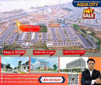 Bán nhà phố/nhà phố vườn 8x20 đường 19m Aqua City nhận nhà ngay giá 8 tỷ full