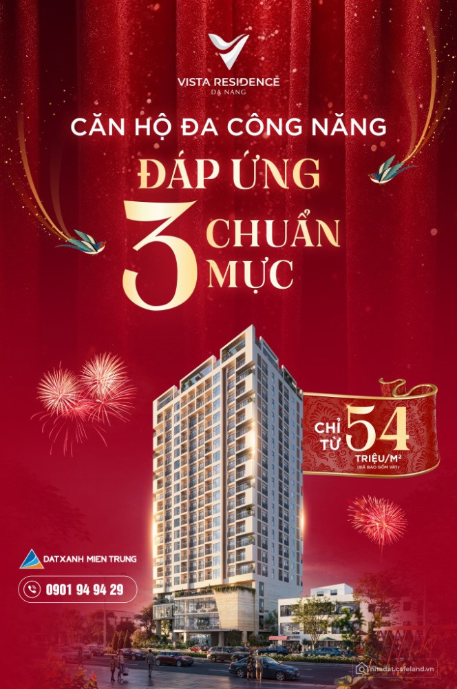 3 Chuẩn Mực Độc Quyền Chỉ Có Tại Vista Residence Đà Nẵng