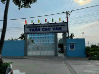 8,9 TỶ- ĐẤT THẠNH LỘC 40, NGAY CỔNG TRƯỜNG HỌC TRẦN CAO VÂN-229M2 THỔ CƯ