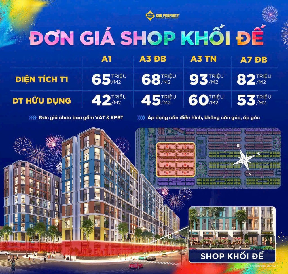 SHOP KHỐI ĐẾ SUN HÀ NAM – CƠ HỘI ĐẦU TƯ VÀNG CHO NHÀ ĐẦU TƯ HÀ NỘI!