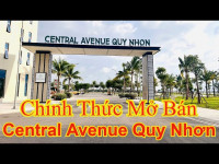 KHU ĐÔ THỊ CENTRAL AVENUE QUY NHƠN