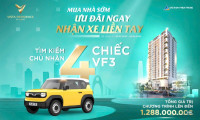 Căn hộ hạng sang - tặng ngay Vinfast VF3 - đầu tư sinh lời đảm bảo