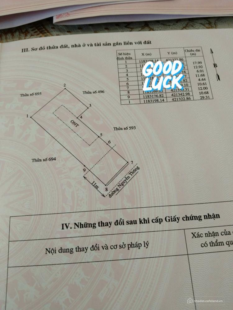 bán đất 12x40 nở hậu 18m nguyễn thông, tân bình, thị xã lagi, bình thuận.