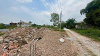 bán gấp đất đã sang lắp móng nền cao chuẩn bị lên nhà đường 1A giao Võ Văn Vân