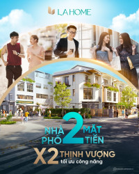 Nhà phố 2 mặt tiền, Chỉ trả trước 990 triệu nhận nhà, miễn phí QL,Chiết khấu 18%