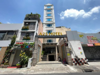 Bán khách sạn MT Lương Hữu Khánh, P Phạm Ngũ Lão Quận 1, DT 5 x 23,69m, HĐT 180
