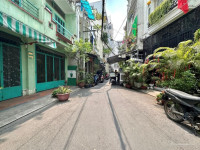 CẠNH PHAN XÍCH LONG, P7, PHÚ NHUẬN - HẺM Ô TÔ TRẢI NHỰA CHUẨN 4M - 63M2 A4