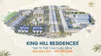 KING HILL RESIDENCES – ĐẤT NỀN KĐT NGHỈ DƯỠNG GIÁ TRỊ CAO