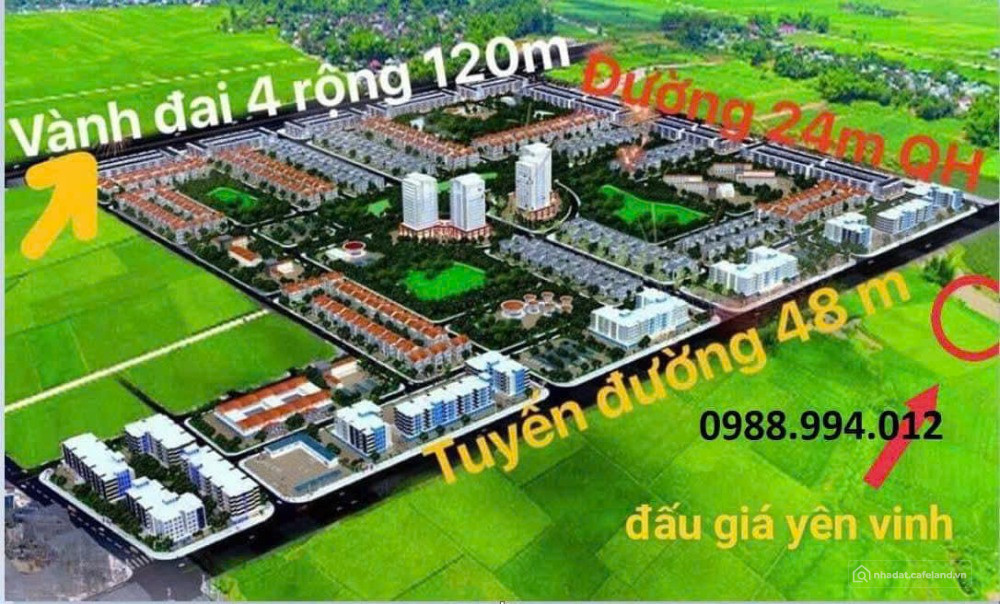 bán đất trung tâm hành chính huyện Mê linh, đất đấu giá Yên Vinh, thanh lâm,Linh