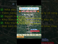  BÁN LÔ ĐẤT ĐẸP MẶT TIỀN ĐƯỜNG NHỰA Ô TÔ – PHƯỜNG 6, TP. CAO LÃNH