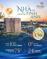 Căn hộ 2PN Fresia Riverside Biên Hoà sát sông chỉ 1,5 tỷ, trả 75 triệu sở hữu