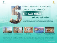  VISTA RESIDENCE – CĂN HỘ TRUNG TÂM HẢI CHÂU SỞ HỮU 5 “CÁI NHẤT” KHÓ TÌM 