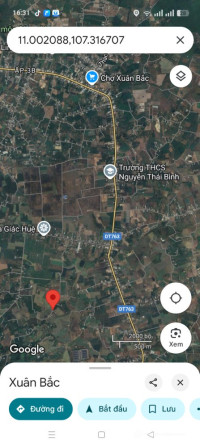 Bán 1,1 ha (11693m) Xuân Bắc, Xuân Lộc, Đồng Nai