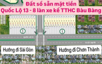 Bán đất mặt tiền Quốc Lộ 13 chỉ cần 999Tr sở hữu ngay 300m2