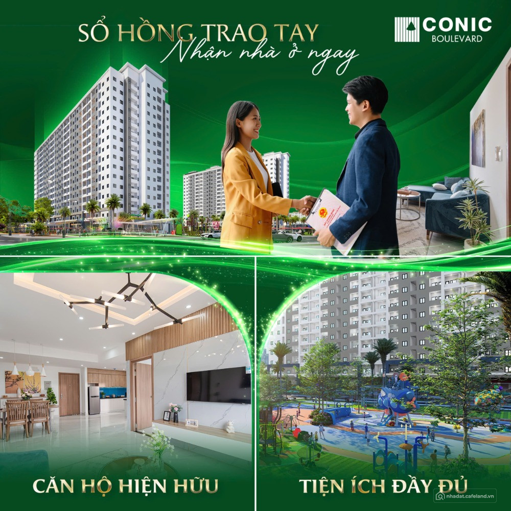 CONIC BOULEVARD – SỔ HỒNG TRAO TAY - NHẬN NHÀ Ở NGAY - CĂN HỘ TP.HCM GIÁ TỐT