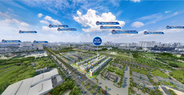 Bán shophouse Palmy Biztown – HDB Thanh Trì – 75m² – giá 150tr/m² – tiềm năng