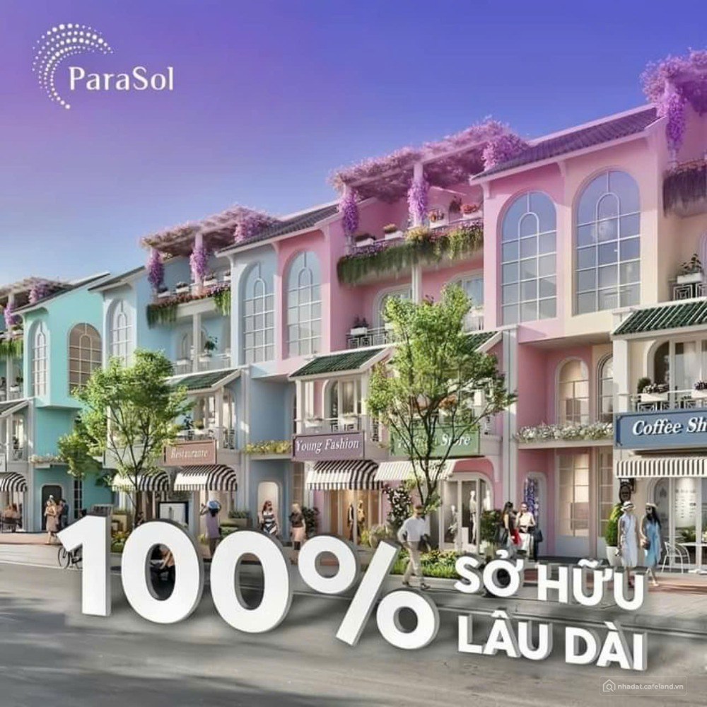 NHÀ PHỐ CARAWORLD: MẶT TIỀN KINH DOANH SẦM UẤT - GIÁ TỐT, THANH TOÁN LINH HOẠT