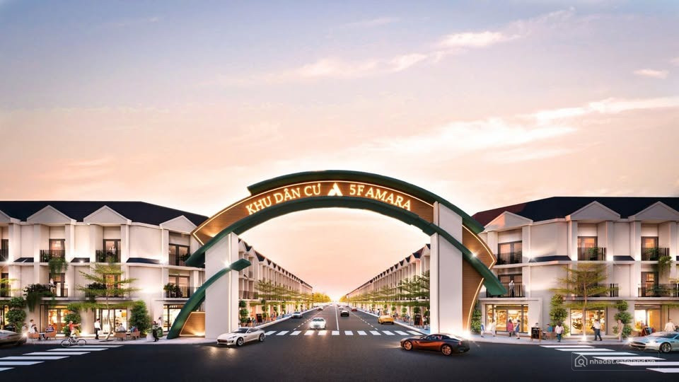 Bán đất nền dự án 5F Amara diện tích 80m2 liền kề khu công nghiệp Bàu Bàng