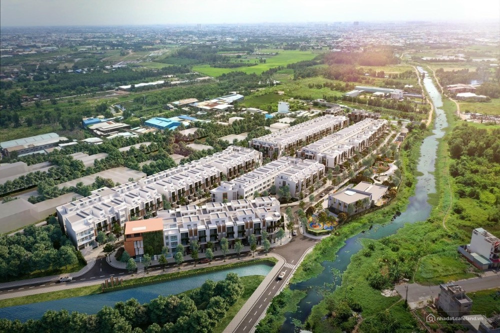 Bán 10 suất Nhà Phố Compound The Meadow Bình Chánh giá chỉ từ 86TR