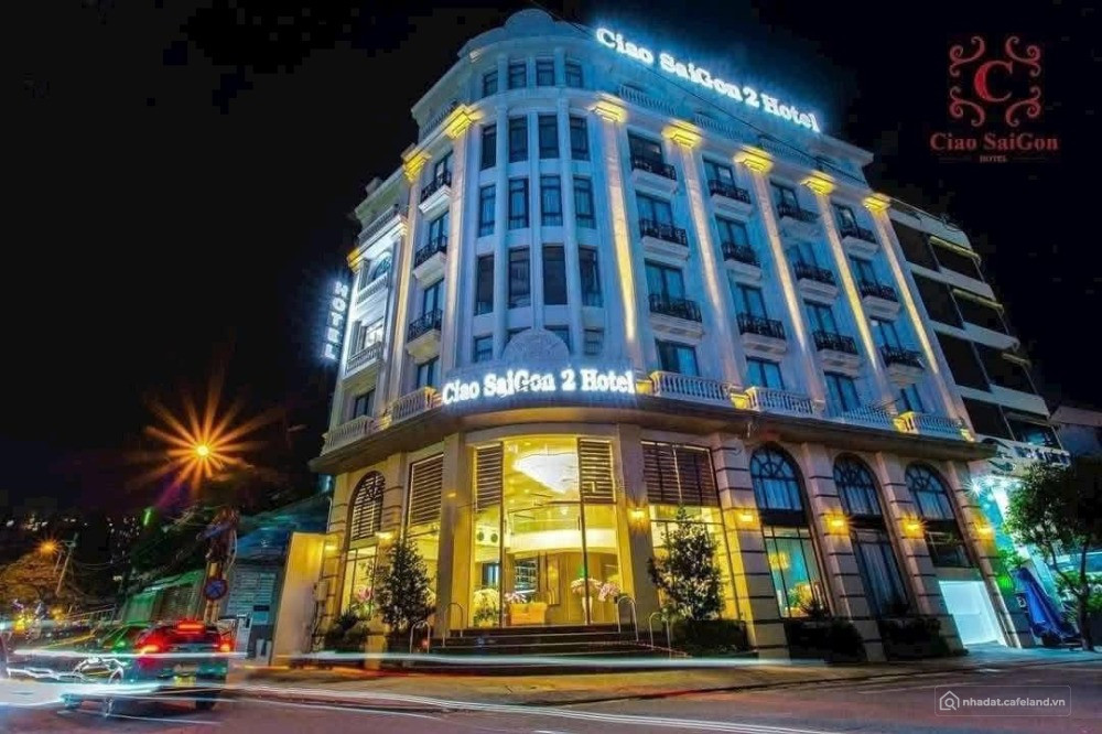 Bán khách sạn góc 2MT Tiền Giang - Đống Đa P2 Tân Bình. DT 26x27m (Hầm 7 tầng).