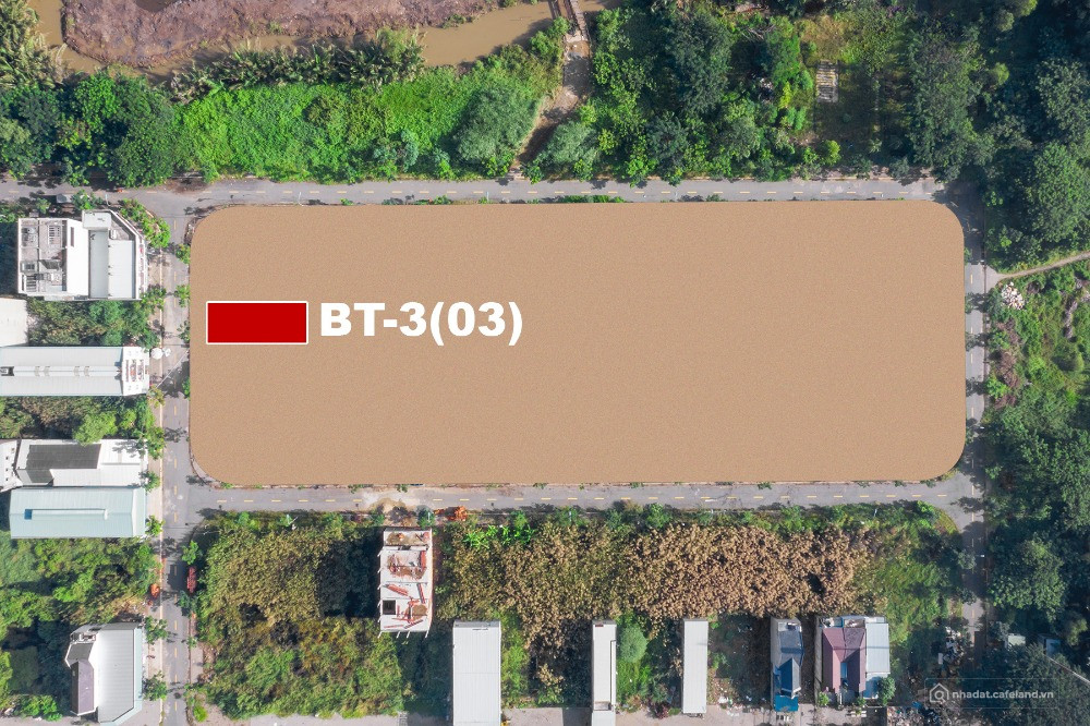 Cơ hội sở hữu đất nền biệt thự BT3-03 KDC Long Hậu - 202.5m², sổ hồng chính chủ