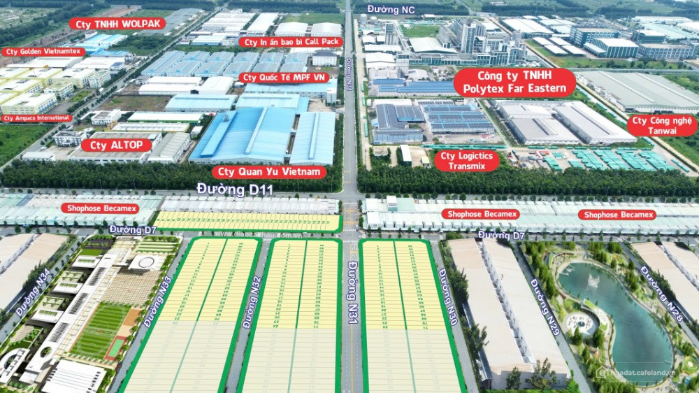 Cần bán nhà phố thương mại nằm cạnh khu công nghiệp Bàu Bàng diện tích 150m2