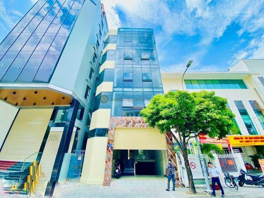 TOÀ VP 1200 M2- MT TRẦN HƯNG ĐẠO VS H.H.HỚN- NGANG 9M- 1 HẦM+7 TẦNG- 300 TR/TH