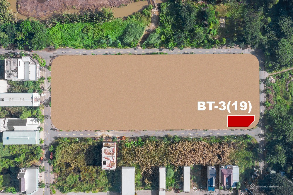 Siêu phẩm lô góc 2 mặt tiền BT3 - 19 - KDC Long Hậu