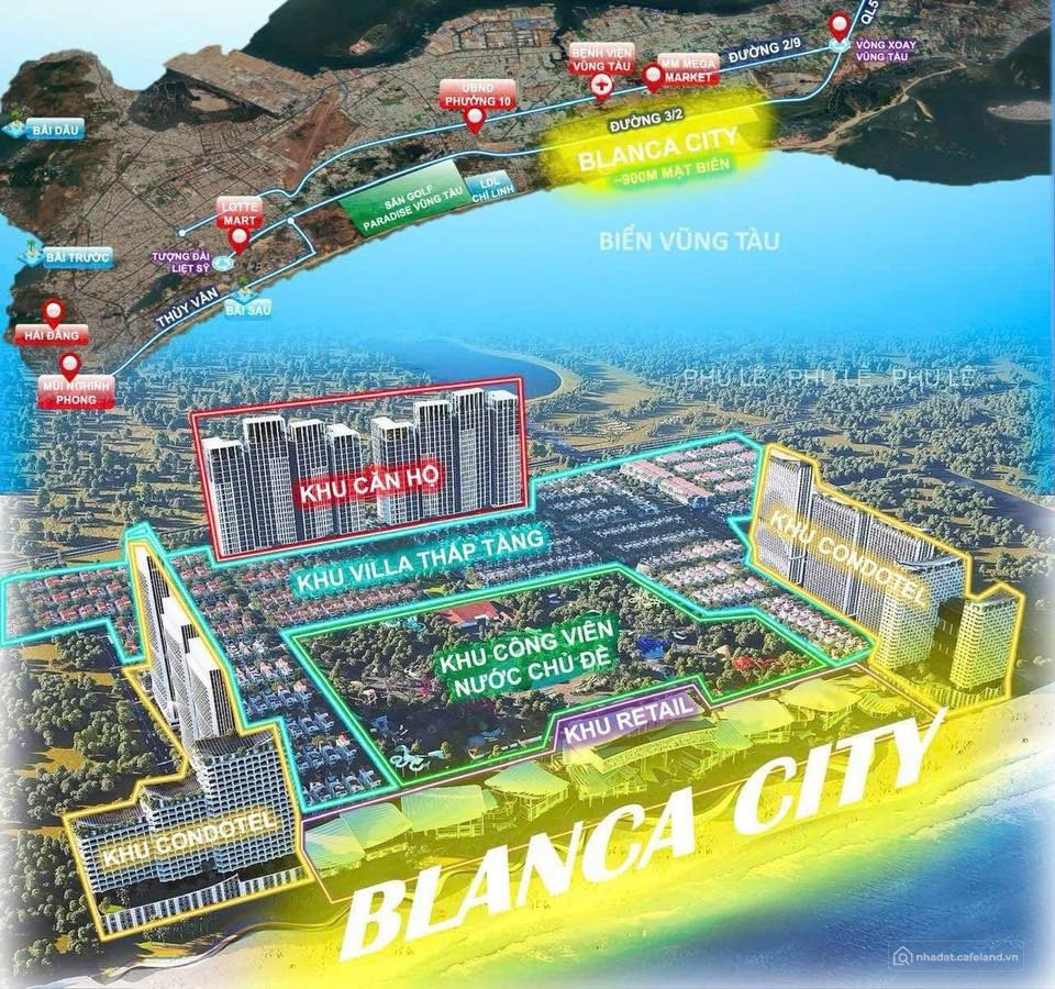 BLANCACITY VŨNG TÀU – DỰ ÁN CỦA TẬP ĐOÀN SUN GROUP
