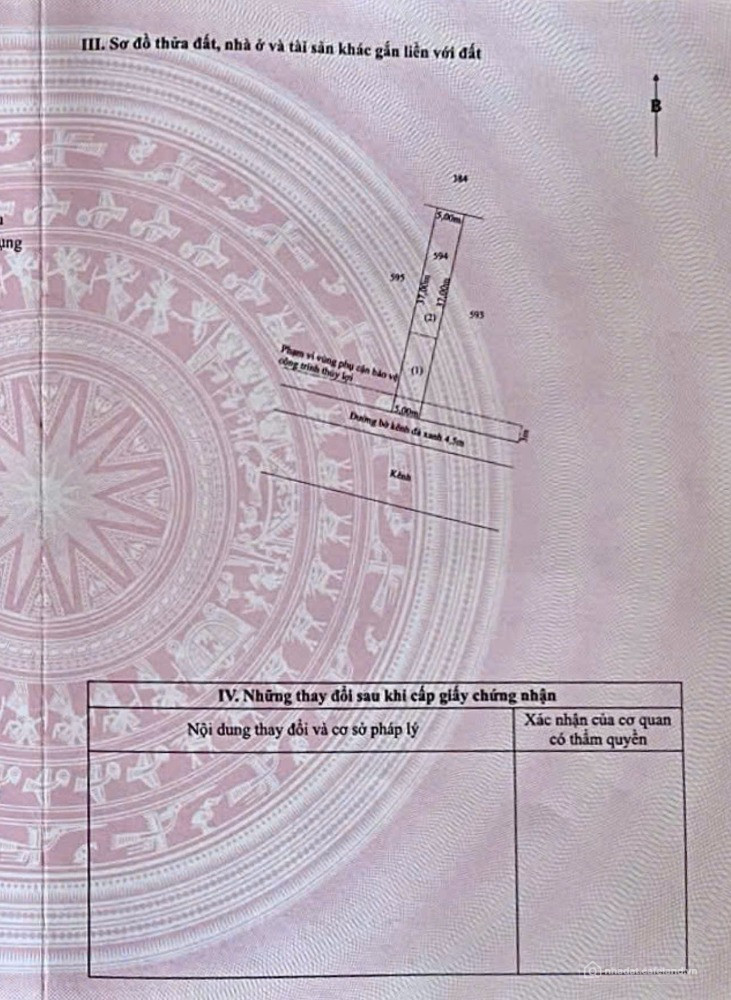Bán nhanh đất nhà vườn có sông ao cá thoáng mát , thổ cư 187m2 SHR