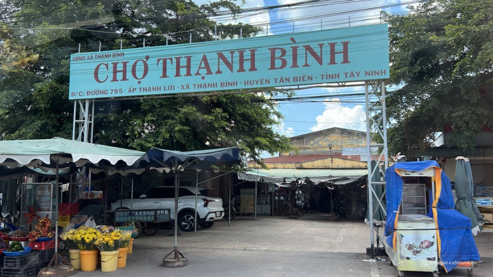 BÁN NGỘP LÔ ĐẤT 1000m2 SAU LƯNG CHỢ THẠNH BÌNH - CHÍNH CHỦ