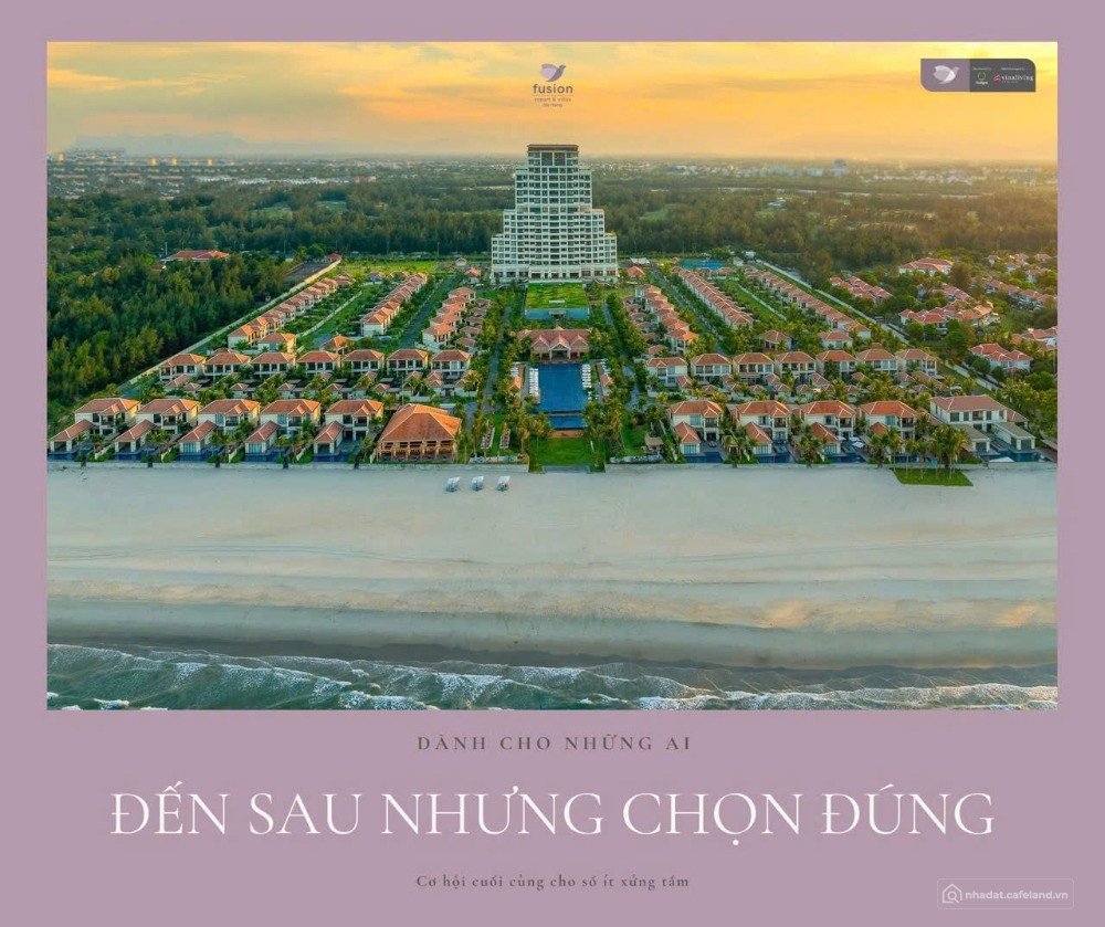 Biệt thự nghỉ biển Mỹ Khê sở hữu vĩnh viễn giá chủ đầu tư nhận nhà ngay