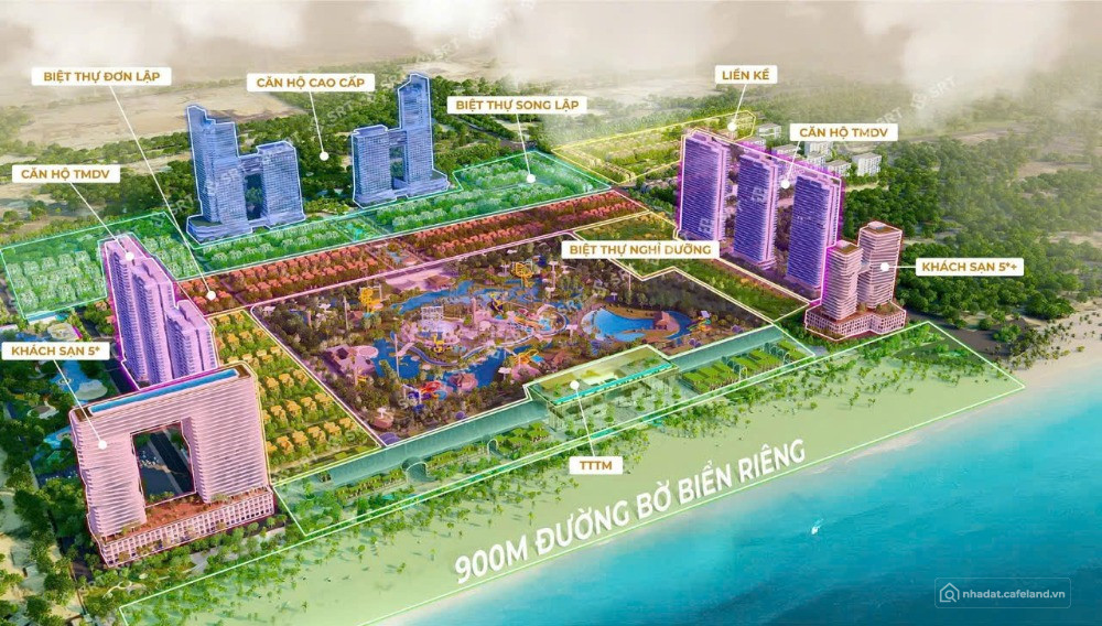 Căn hộ Blanca City của Tập Đoàn Sun Group triển khai giai đoạn 1 Tại Vũng Tàu
