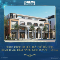 Bán shophouse Palmy Biztown Thanh Trì – Lô góc 81m² – Giá chỉ 152 triệu/m²