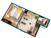 Bạn mong ước một căn hộ sang trọng, đầy đủ tiện nghi, nhưng giá chỉ từ 700 triệu