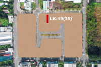 Hàng hiếm LK19-35 tại KDC Long Hậu, Giá 25,5 triệu/m2, DT 107,5m2