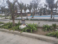 Mảnh đất cách sóng biển 100, cách đường quy hoạch 30 mét.