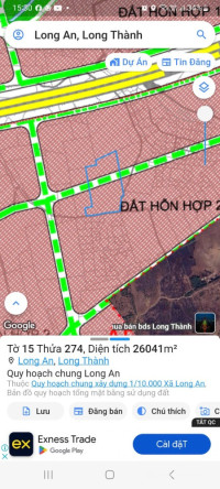 Chính chủ gửi 26000m2 đất TMDV ngay trước cỗng chính sân bay Quốc Tế Long Thành.