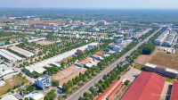Bán đất nằm sau trung tâm hành chính Bàu Bàng diện tích 75m2 giá 1.1t