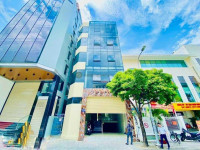 TOÀ VP 1200 M2- MT TRẦN HƯNG ĐẠO VS H.H.HỚN- NGANG 9M- 1 HẦM+7 TẦNG- 300 TR/TH