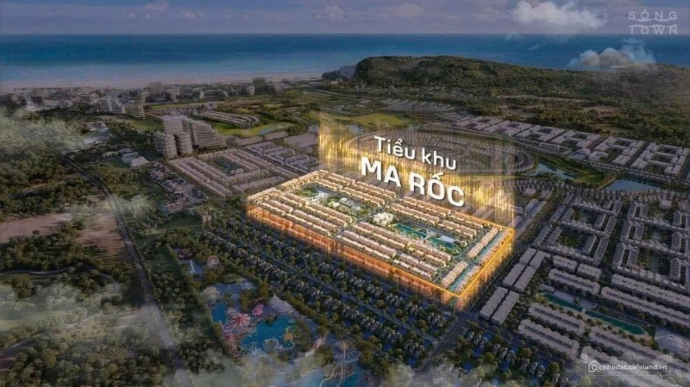 Nhà phố biển Ma Rốc CaraWorld Cam Ranh | 120m² – Hồ bơi riêng, giá chỉ 6,1 tỷ