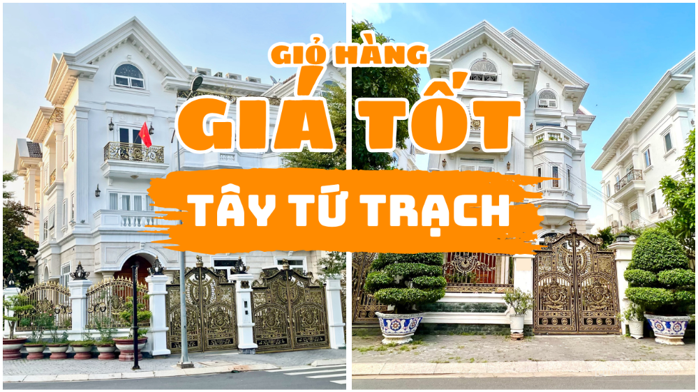 Giỏ hàng Giá Tốt Tây Tứ Trạch Cityland Garden Hills - ToanTranVillas