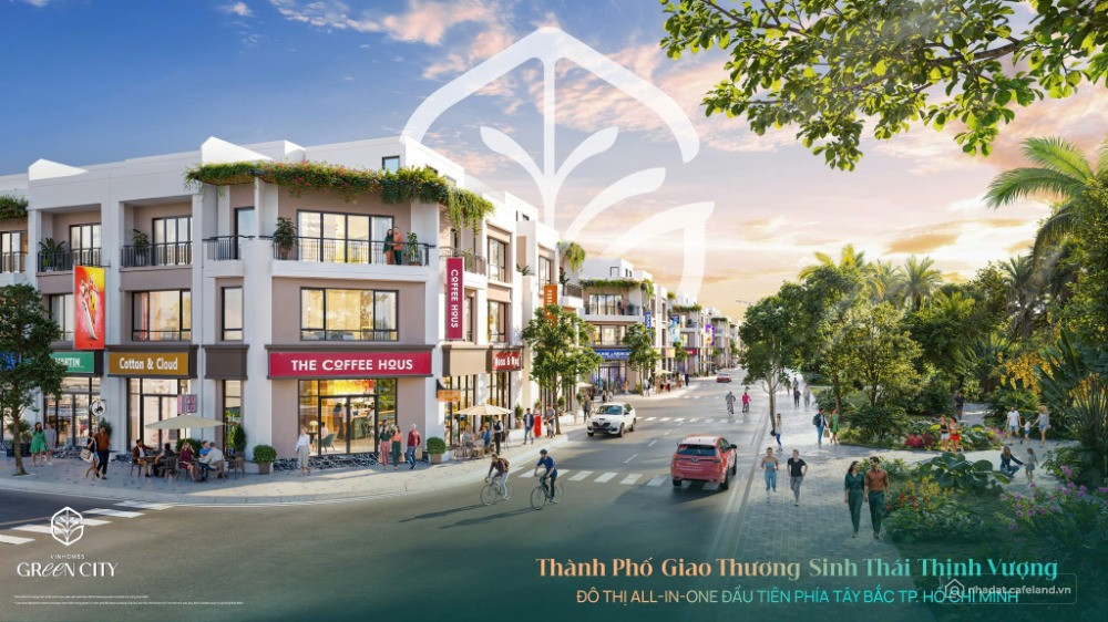 [SIÊU PHẨM] 4 Dòng Nhà Phố Diện Tích Nhỏ Nhất Tại Vinhomes Green City Long An