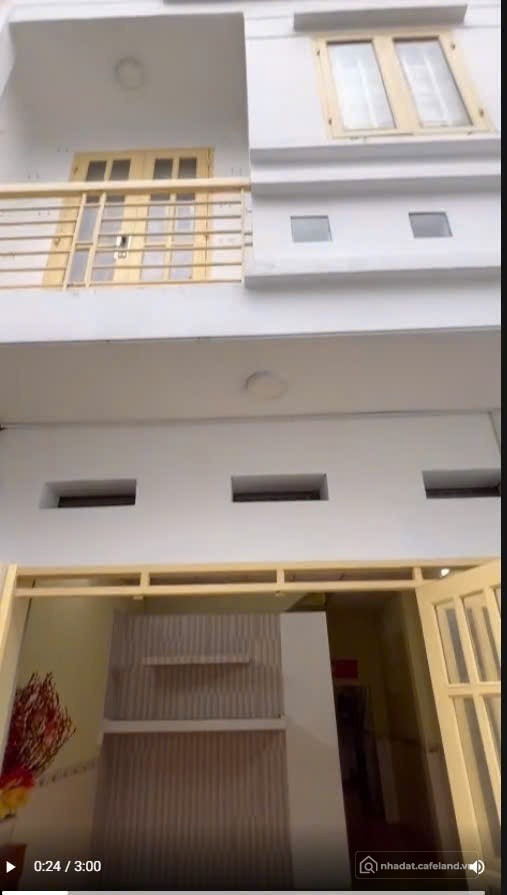 Bình Tân giáp Q6- 2 tầng hẻm xe hơi dòng tiền 8tr/TH.