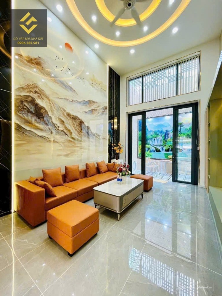 Lê Văn Thọ 4x20m (80m² thực tế), thiết kế 7 phòng ngủ Master như khách sạn