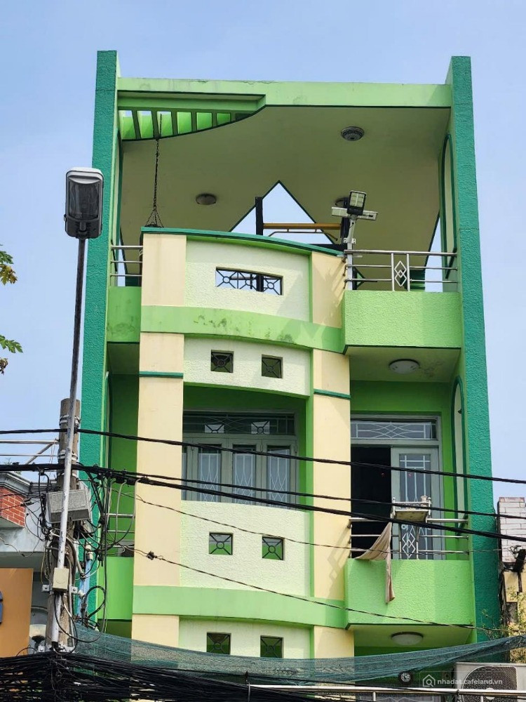 Quận 6, Mặt tiền Hậu Giang, phường 12, 102m2, 4 tầng, ngang 4.8m, nhỉnh 19 tỷ