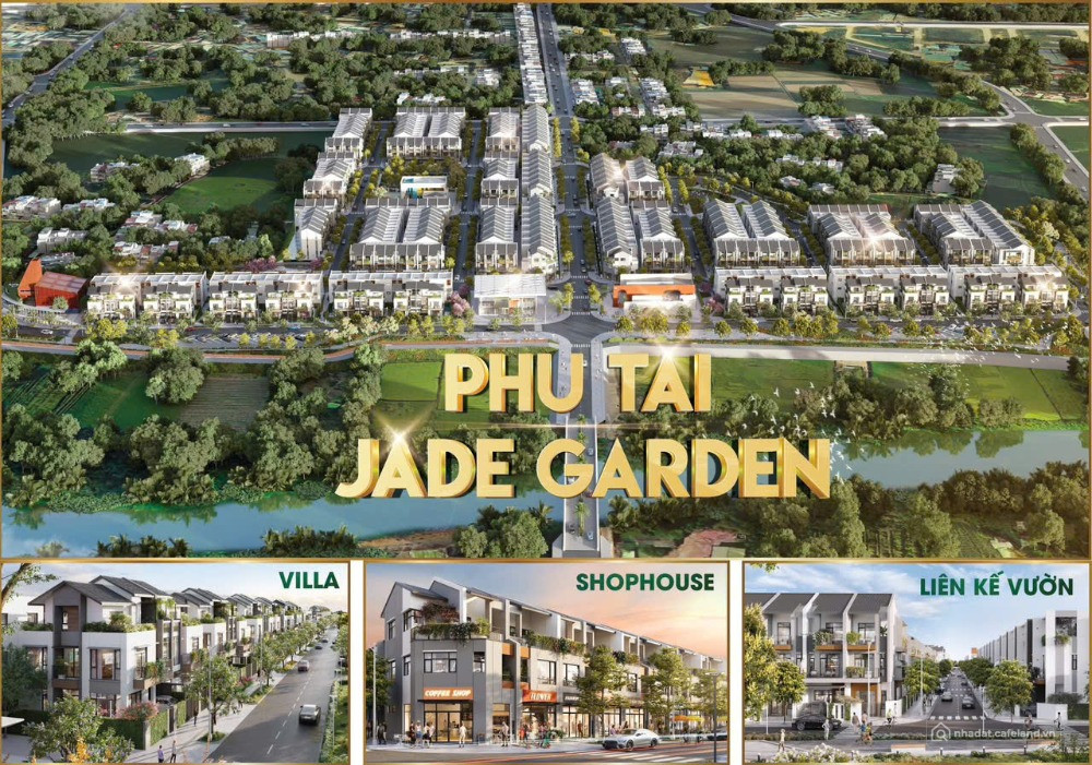 Đất Nền Thị Trấn Diêu Trì Phú Tài Jade Garden Giá Chỉ 12Tr/m2